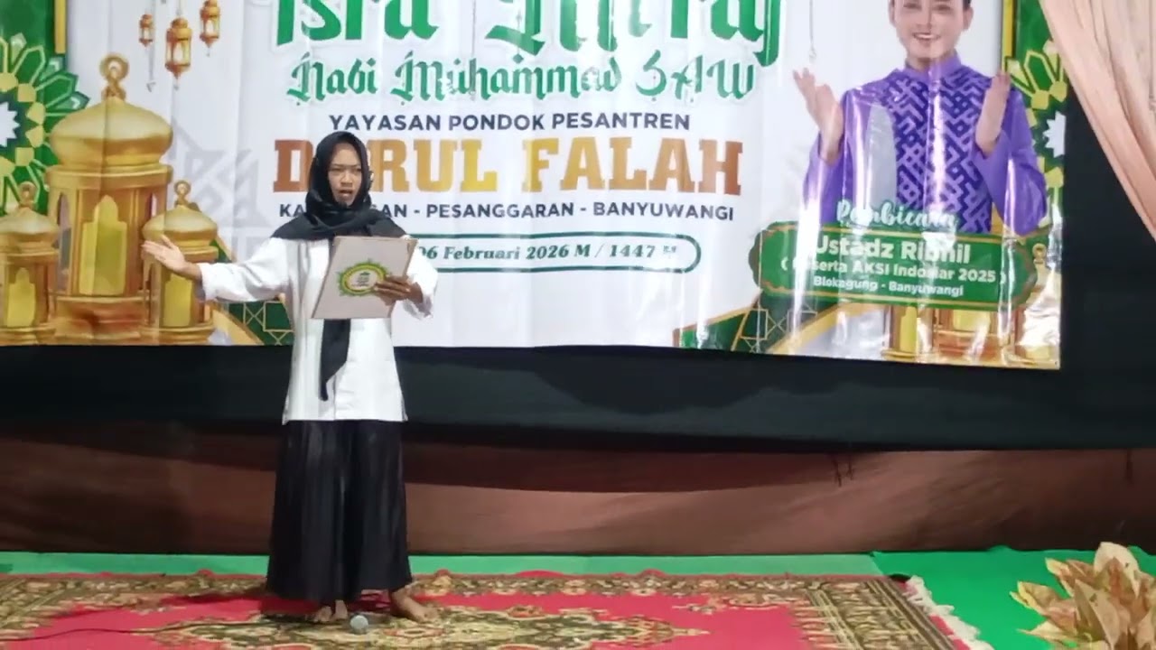 Puisi || Hanum || Siswa MI Darul Falah