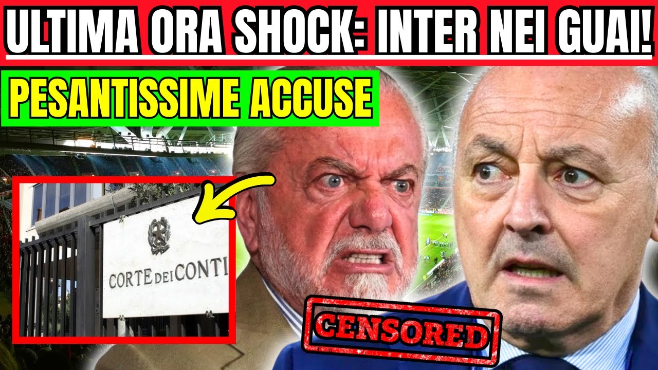 😱 SCANDALO CONTABILE INTER! LA CORTE DEI CONTI SUL PIEDE DI GUERRA: COSA STA PER SUCCEDERE