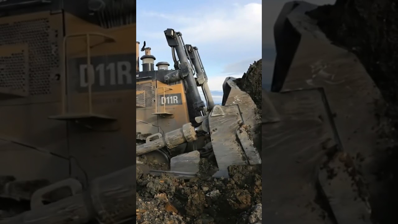 Heavy Equipment in Action | Bulldozer Working Hard