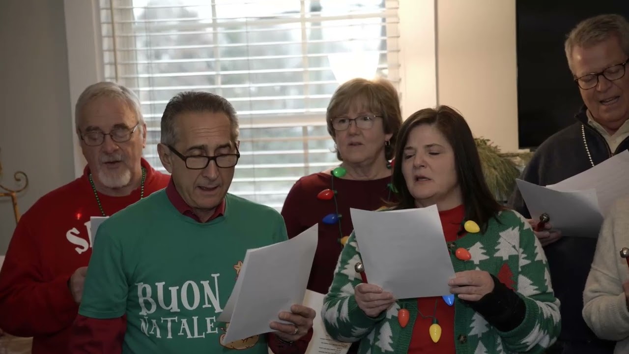 Thursday Morning Spin Class Caroling