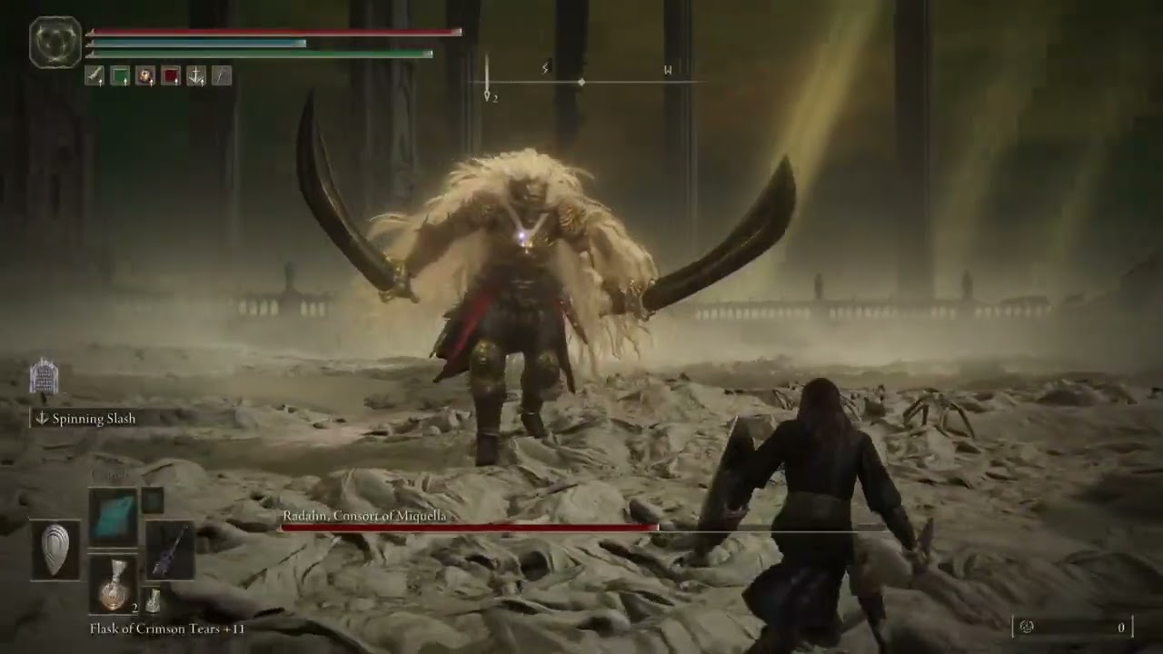 Elden Ring - video 57 - DLC - still against anime Radahn