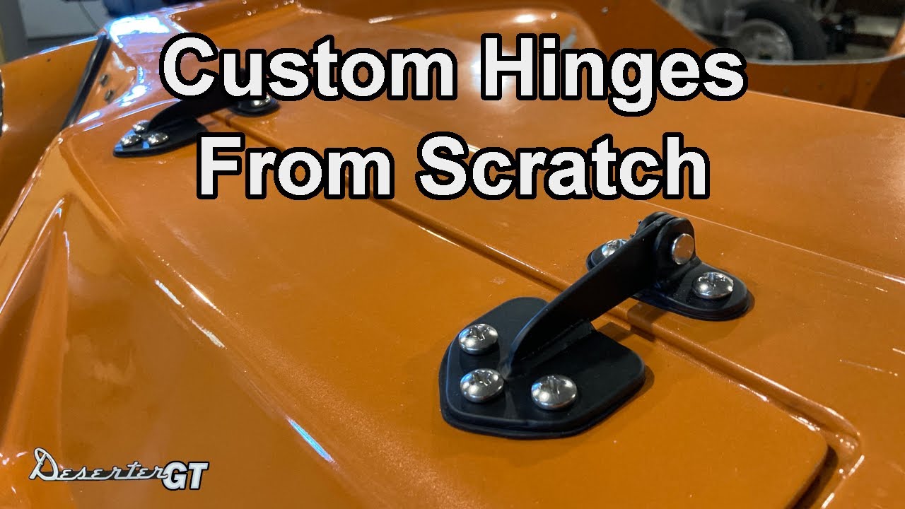 Custom Fabricating Porsche 911R Flip-Over Style Decklid Hinges for the Deserter GT Buggy | EP25