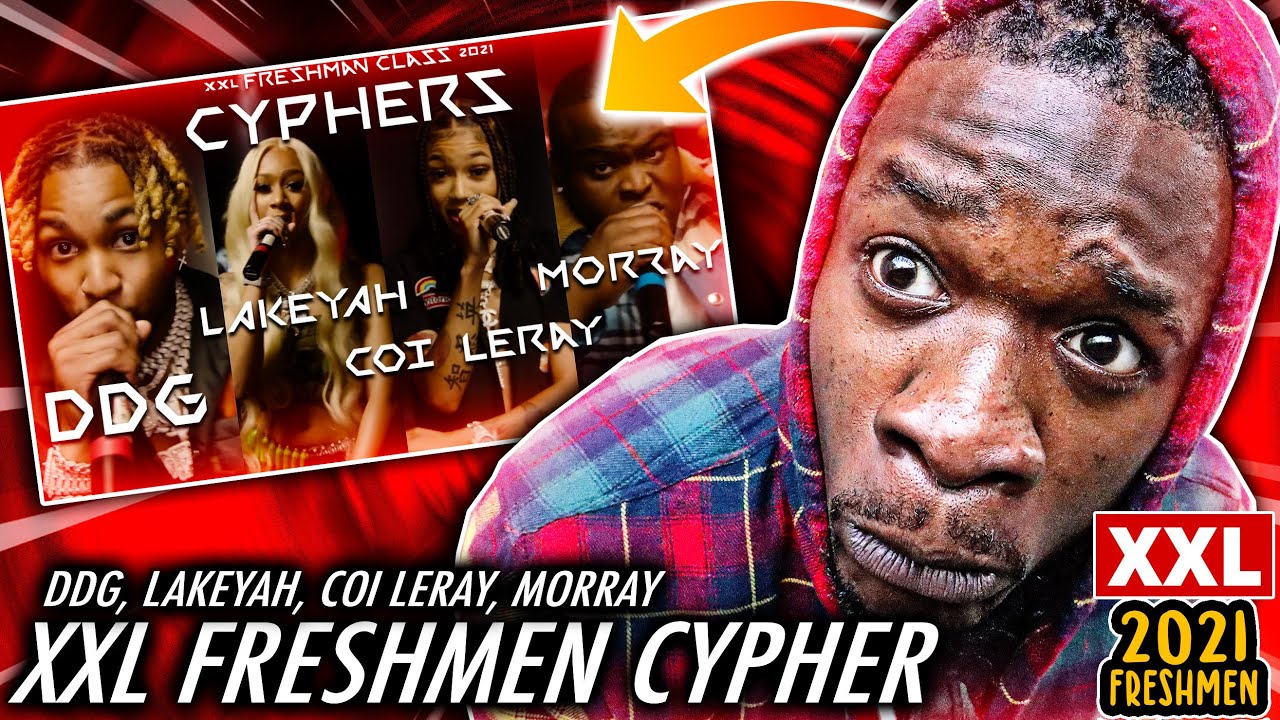 DDG, Lakeyah, Morray and Coi Leray's 2021 XXL Freshman Cypher (REACTION)
