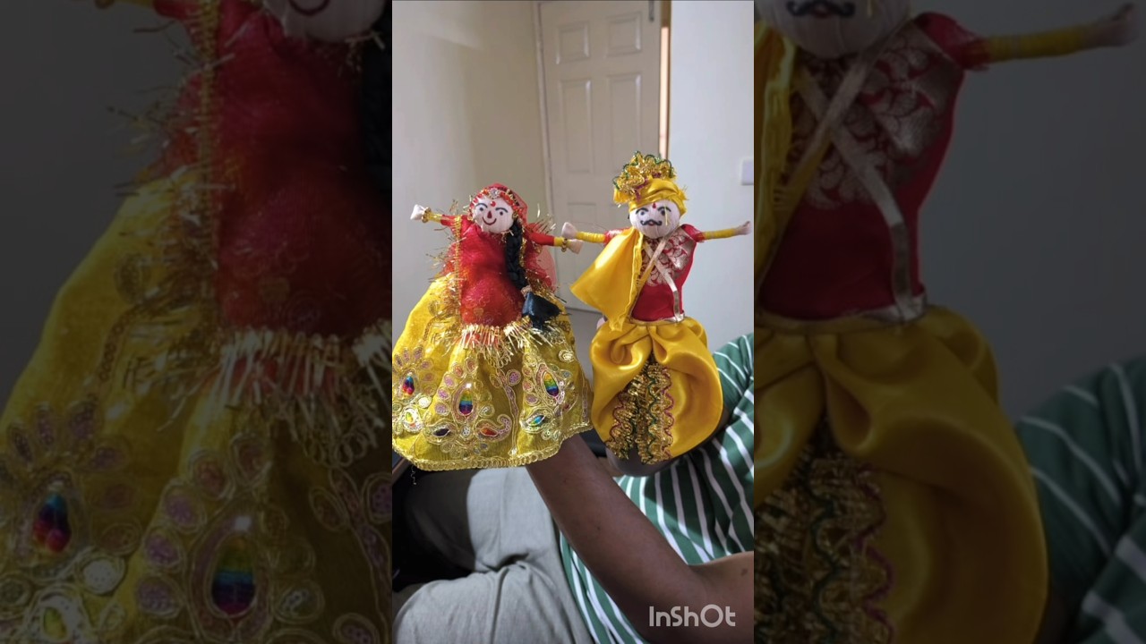 #rajasthani doll#puppets #trending#shortsvideo#viral_video@DivineAadya ❣️