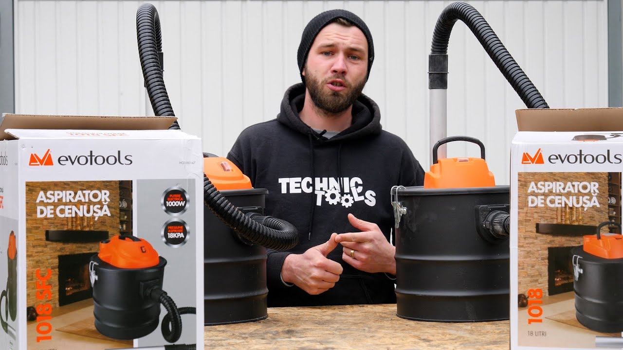 Aspiratoare pentru cenusa de la Evotools, 1018 si 1018 SFC. Tu inca nu ai unul?