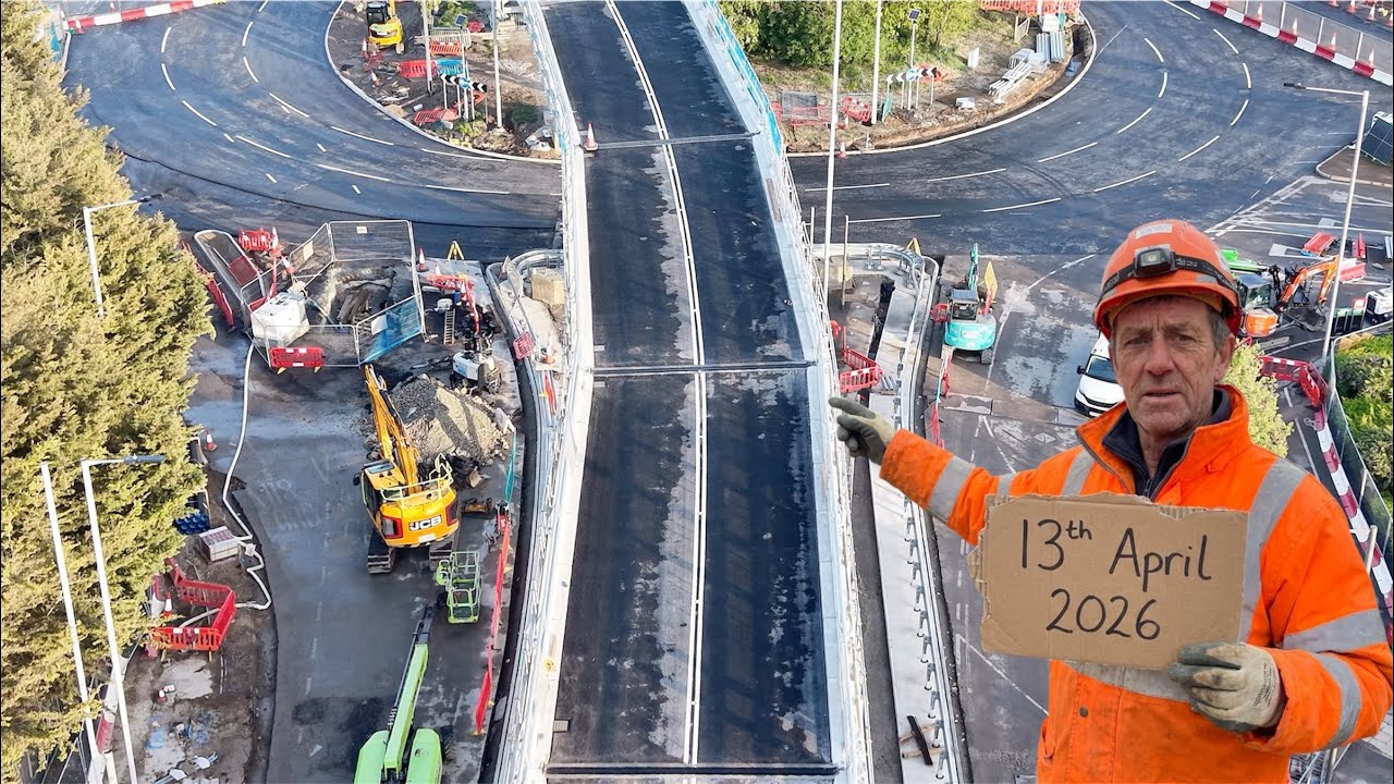 Gallows Corner Flyover update - 13th April 2026