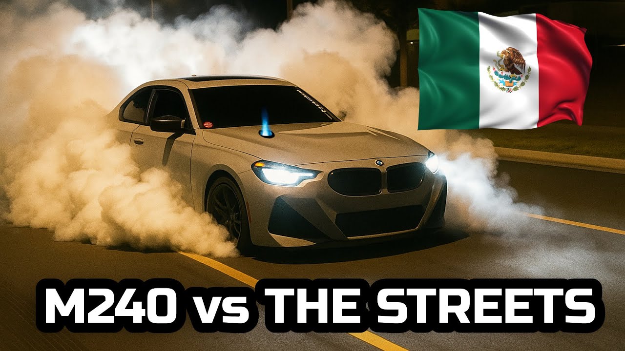 Я взял свой 900-сильный M240i для уличных гонок!