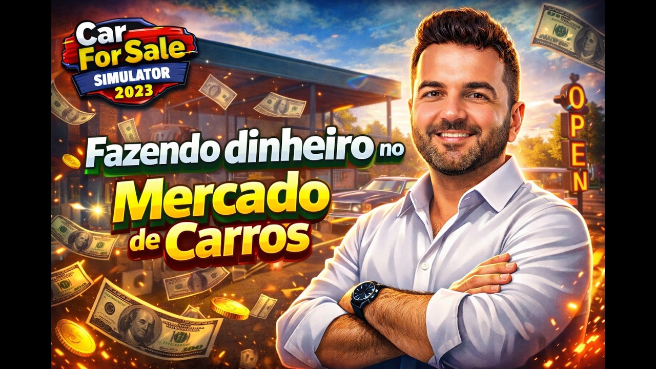 Car For Sale Simulator 2023 - Fazendo dinheiro no Mercado de Carros