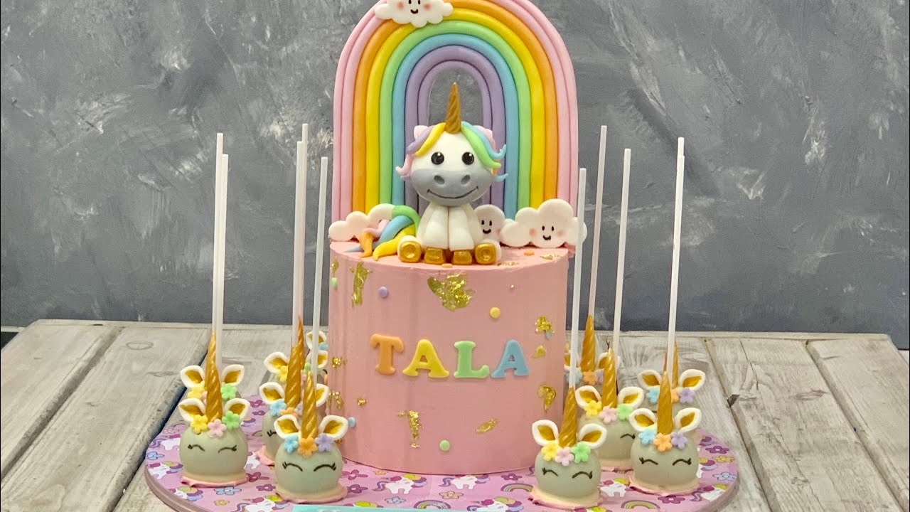 Unicorn Cake & CakePops