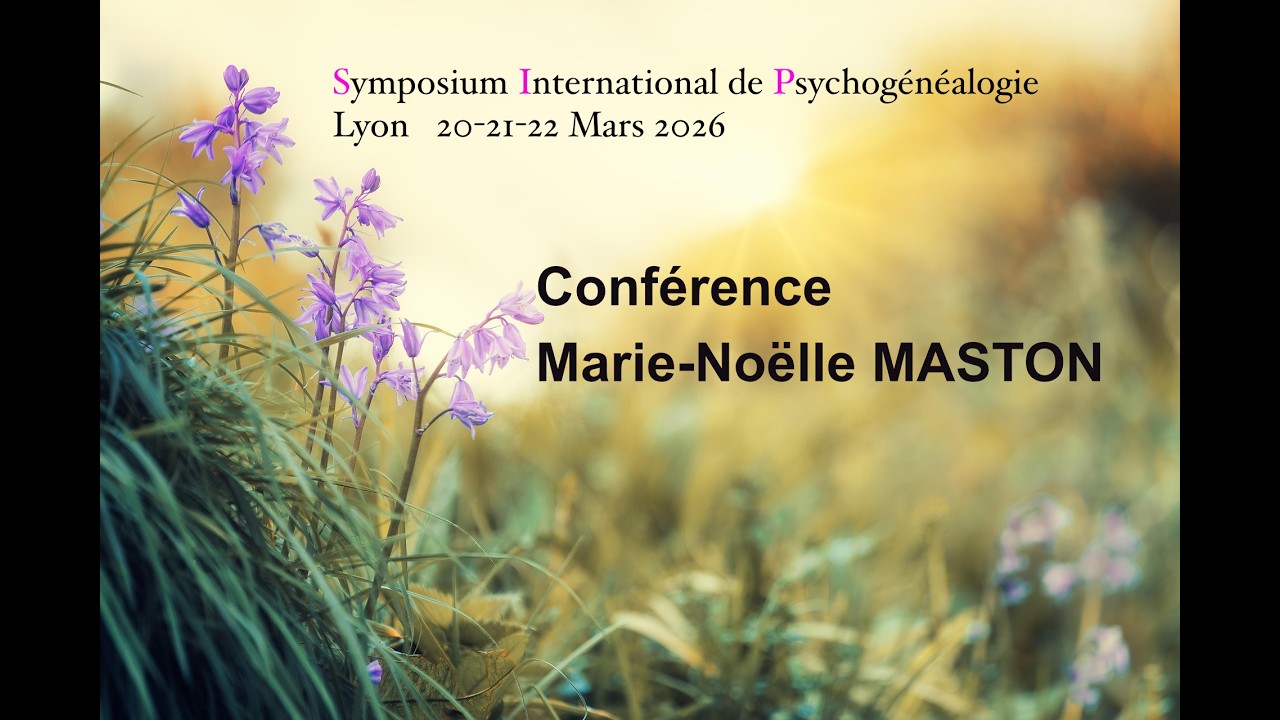 Conférence Marie-Noëlle Maston