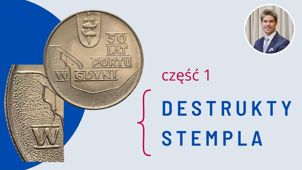 Monety z błędami kosztują więcej! Zobacz destrukty mennicze: Destrukty stempla. Rzadkie monety PRL
