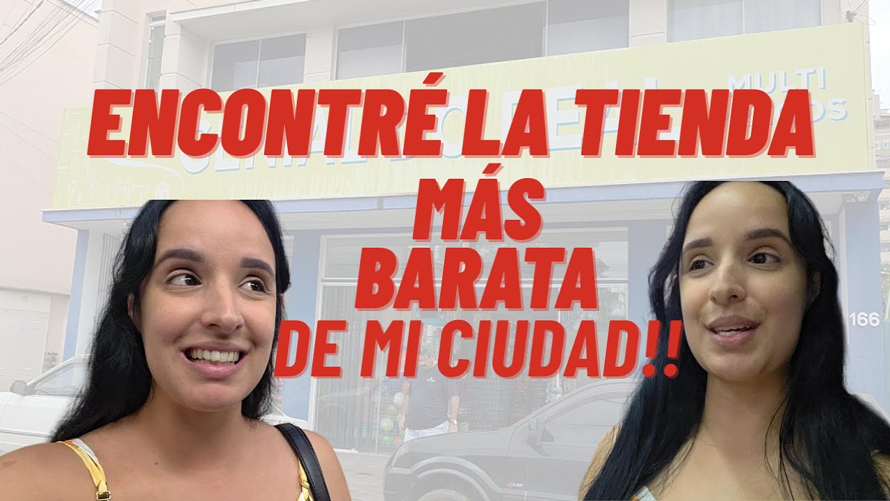 Asi se ve la TIENDA más BARATA de mi ciudad!!!!