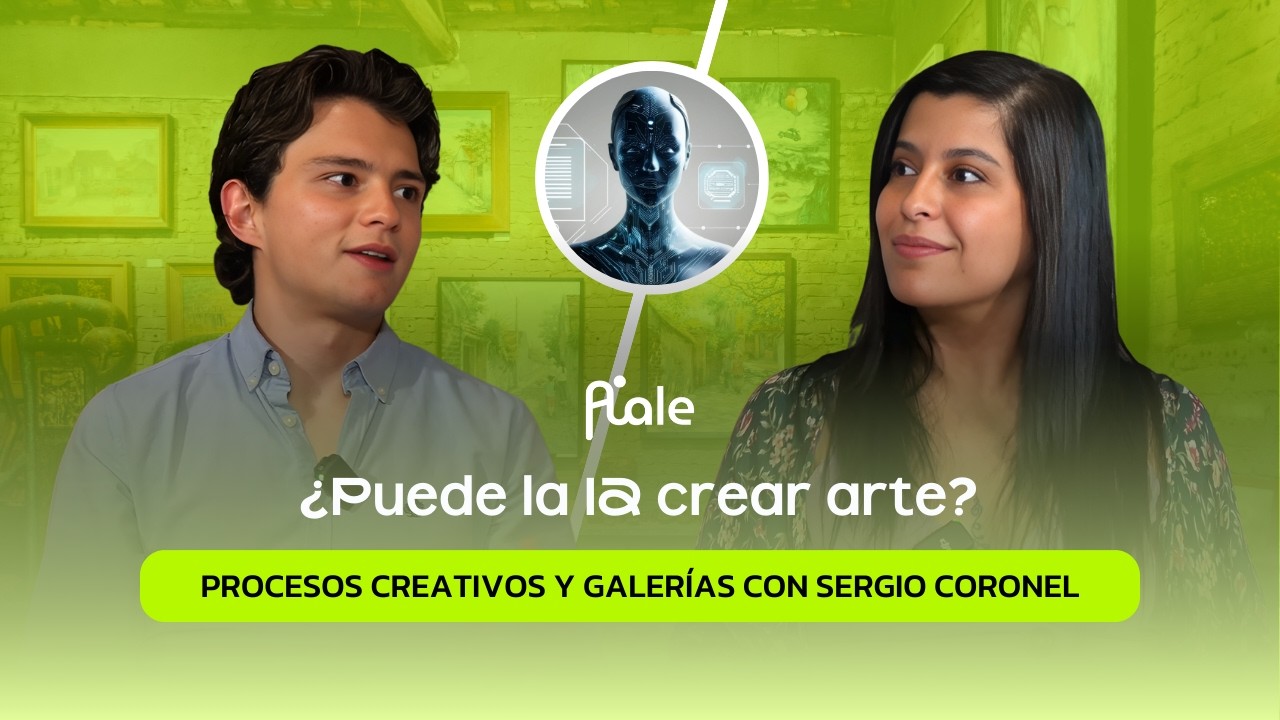 Ai Ale Ep. 22 | ¿Puede la IA crear arte? | Procesos creativos y galerías con Sergio Coronel