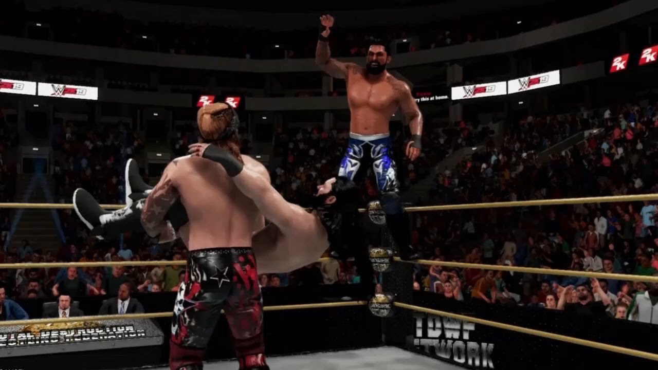 WWE 2K CAW Wrestling | Michael Mendoza & Jago Cade vs Lance Wolfe & Billy Aceman [TDWF TV Episode 1]