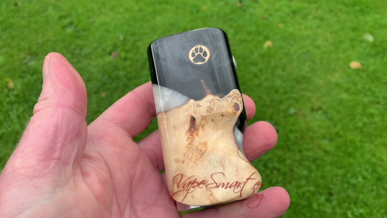 magpie 21700 clickfet mech mod stabwood hybrid