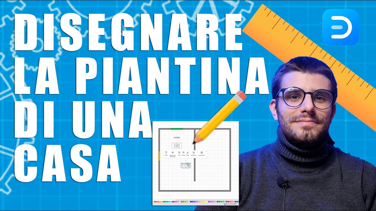 Programma Per Disegnare la Piantina di una Casa - Planimetria Facile con EdrawMax