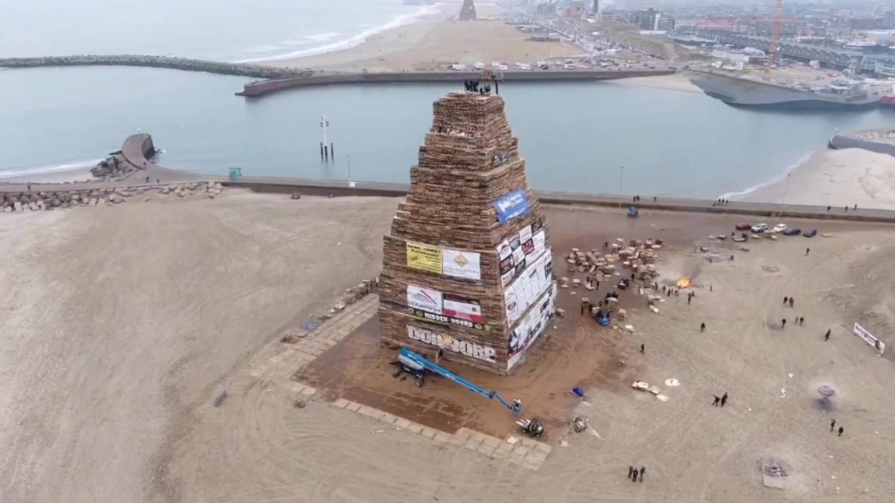 Vreugdevuur duindorp 2018 - 2019 Scheveningen