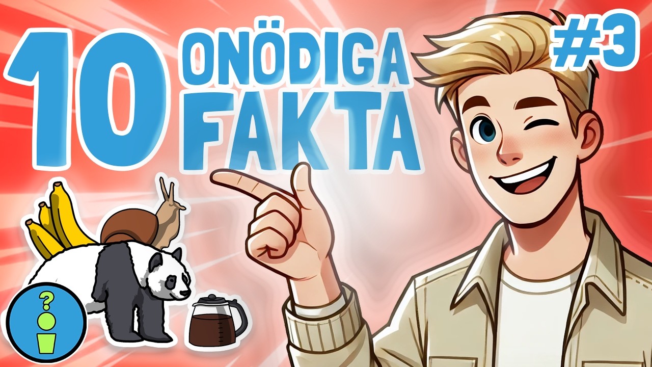 10 ON&Ouml;DIGA FAKTA SOM DU INTE VISSTE OM - DEL 3