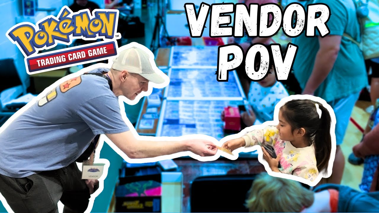Day 1 VA Beach Field House | Pokemon Vendor POV #pokemon #pokemoncards #tcg #wholesome