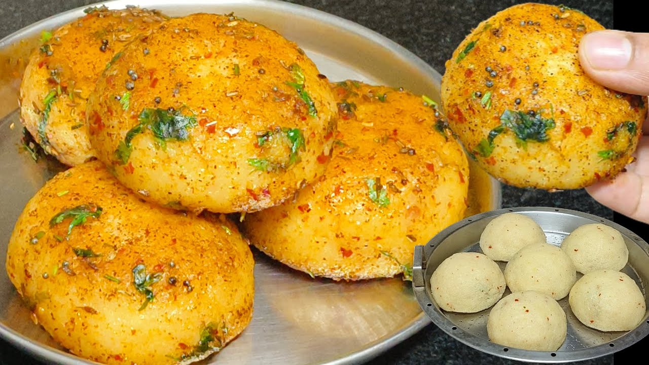 ആവിയിൽ തയ്യാറാക്കിയ കിടിലൻ സ്നാക്ക്സ് | Snacks Recipe | Steamed Snacks | Suji Snacks