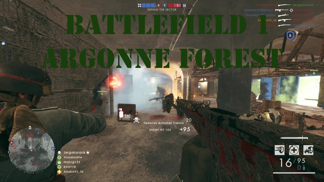 Battlefield 1 PC Gameplay Multiplayer No Commentary [2026] : Argonne Forest (60 FPS)