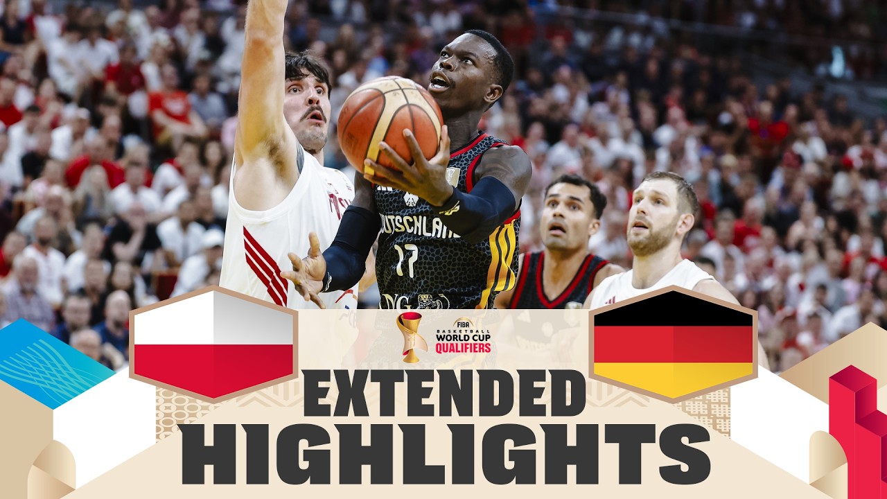 Poland 🇵🇱 v Germany 🇩🇪 | Extended Highlights | FIBA Basketball World Cup 2027 European Qualifiers