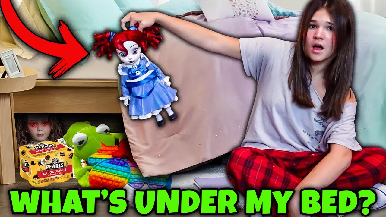 What's Under My Bed??? GROSS!
