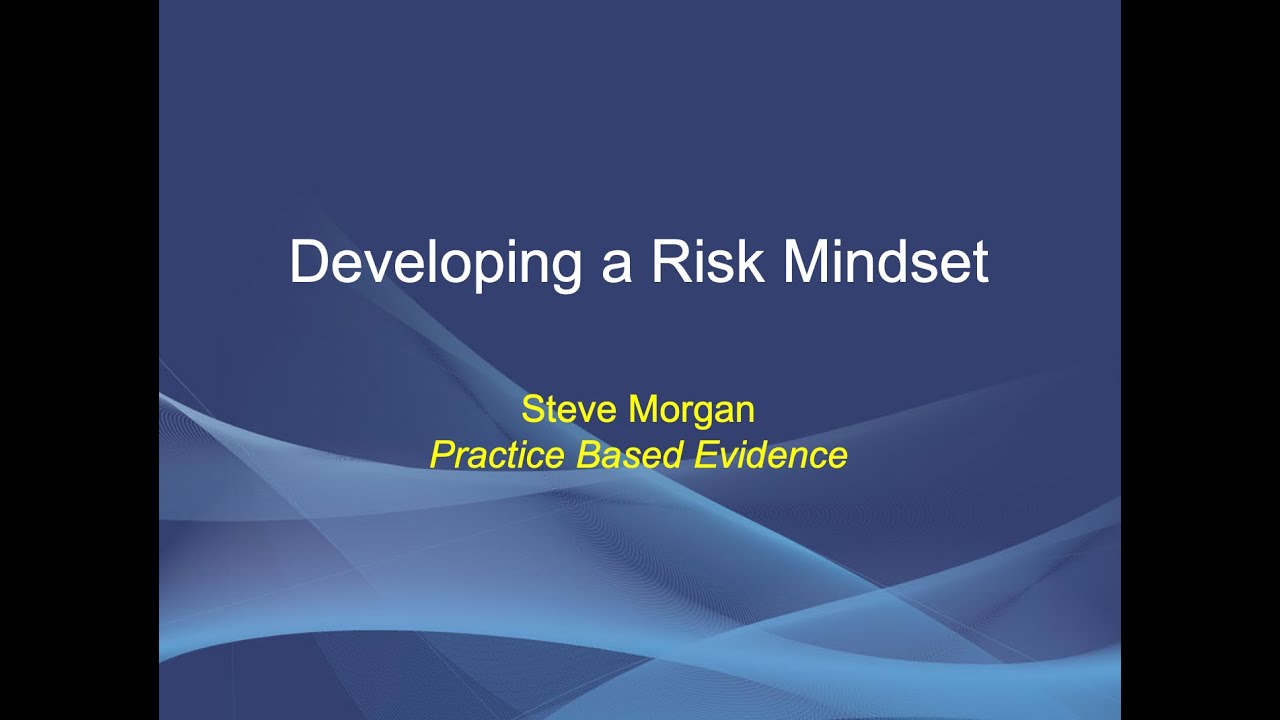 Module 1 1 Developing a Risk Mindset