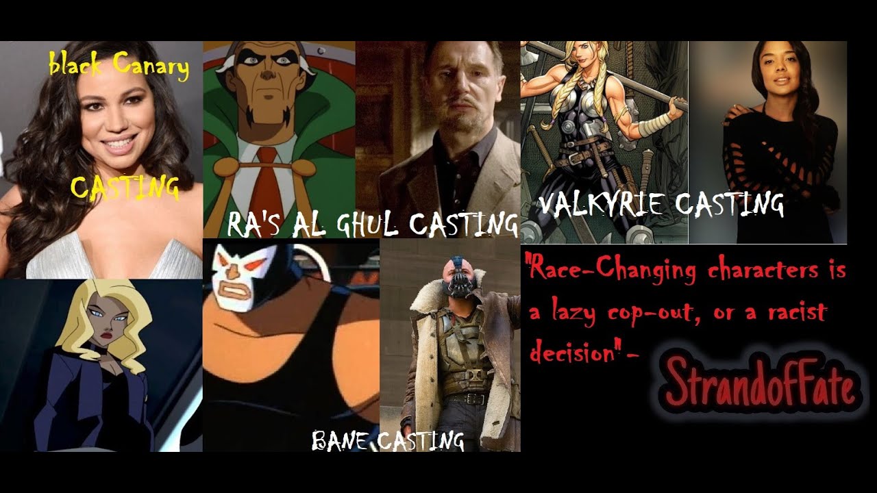 It's Racist to complain about blackwashing comic book characters