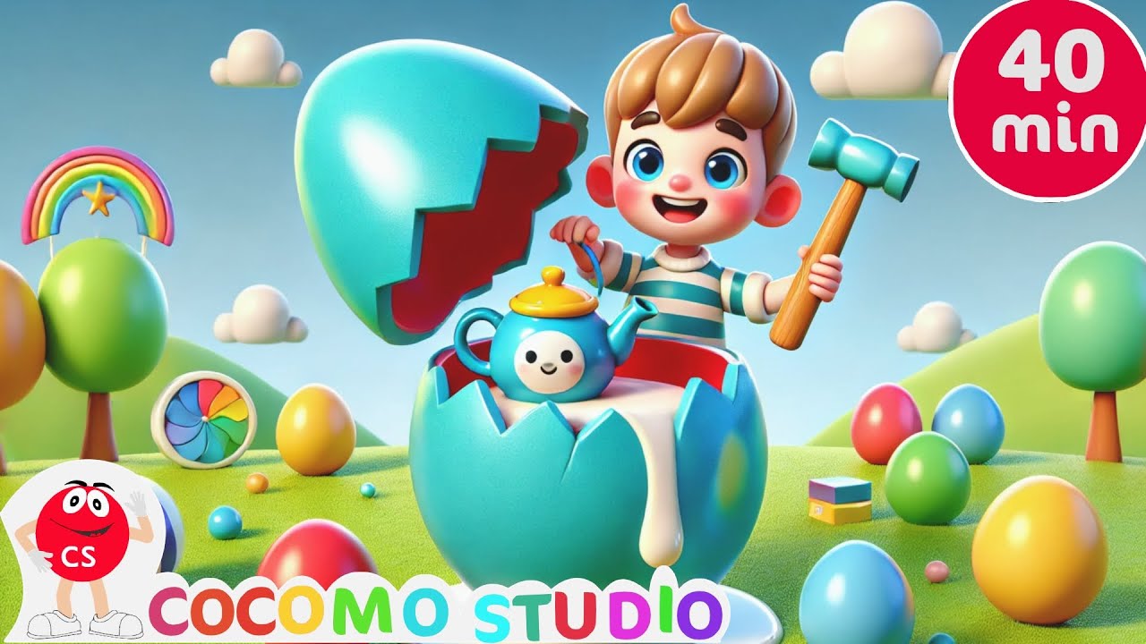 Color Egg Surprise | Learn Colors for Kids with Fun Animated Eggs
