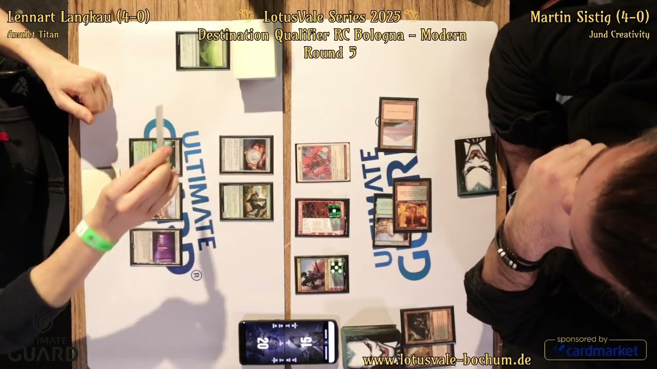 Modern R5 - Lennart Langkau (Amulet Titan) vs. Martin Sistig (Jund Creativity)