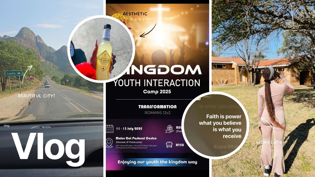 A VISUAL DIARY| AGWC YOUTH CAMP #vlog #southafricanyoutuber