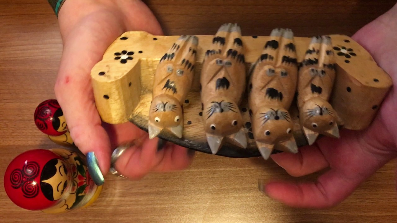 АСМР. Матрёшки. Быстрые постукивания. Шёпот. Триггеры. Dolls. Fast. Tapping. Whisper. ASMR.