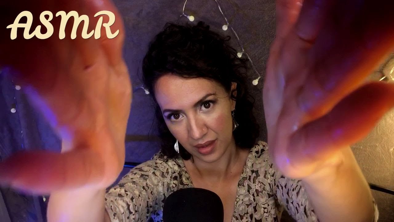 ❤️ ASMR Roleplay FACE TOUCHING - réflexologie faciale - layered sounds - dien chan