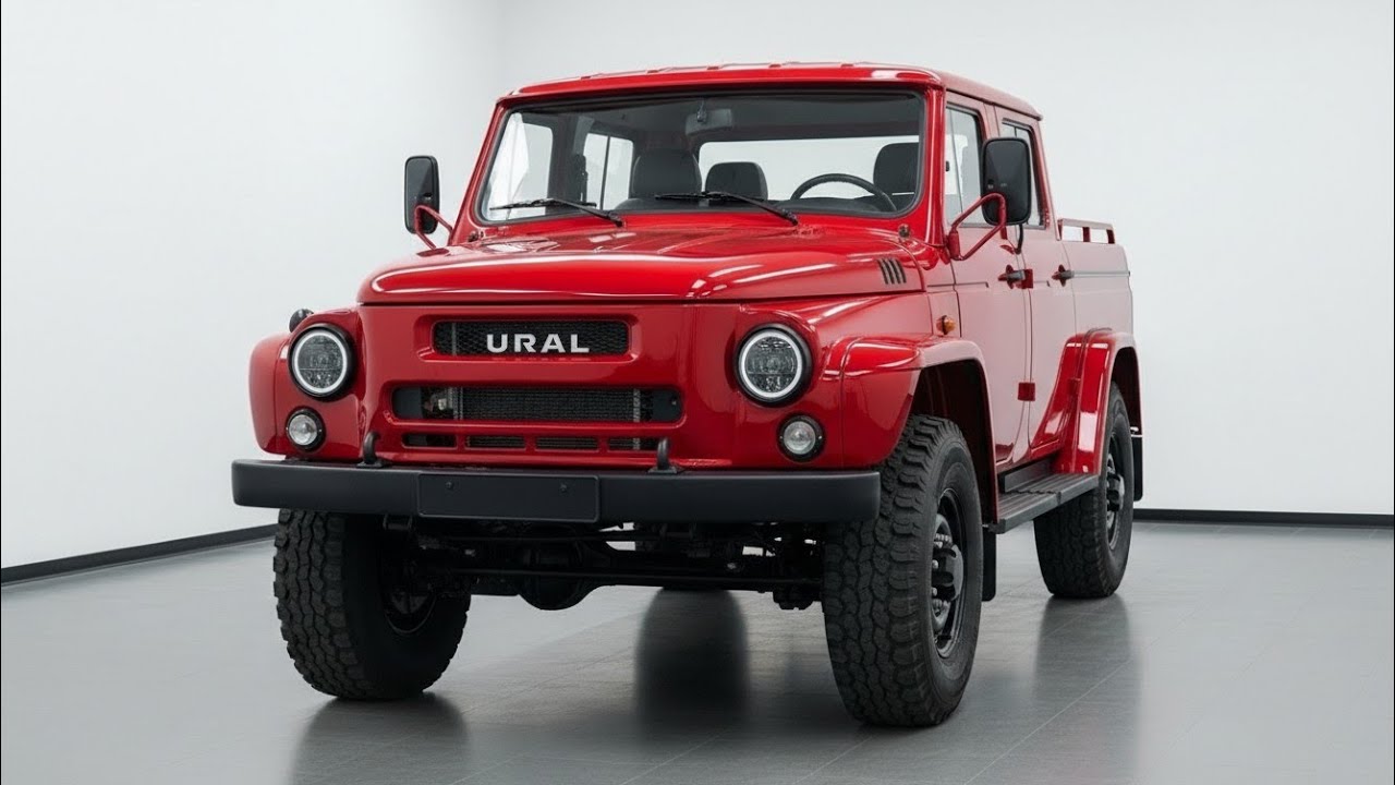 Урал 375 2026 — Возвращение Легенды | Новый Вездеход 6x6 с 550 л.с. и Современными Технологиями!