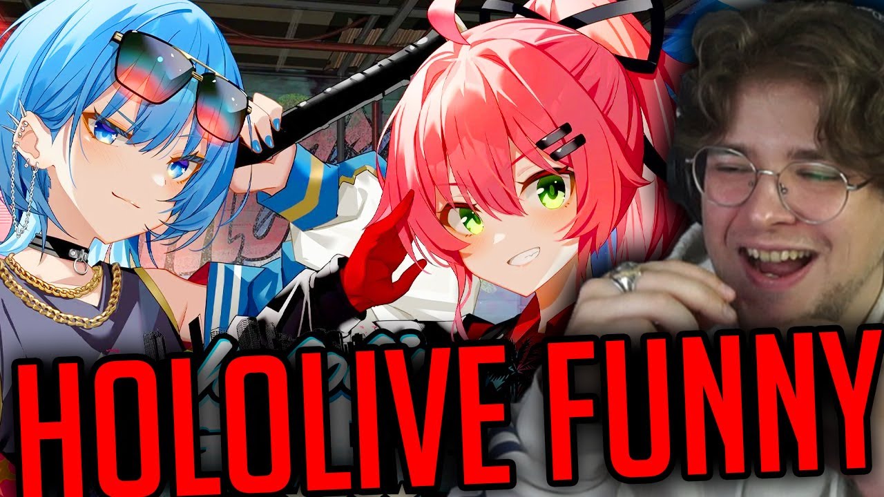 wtf is hololive?! first time reacting to hololive funniest moments