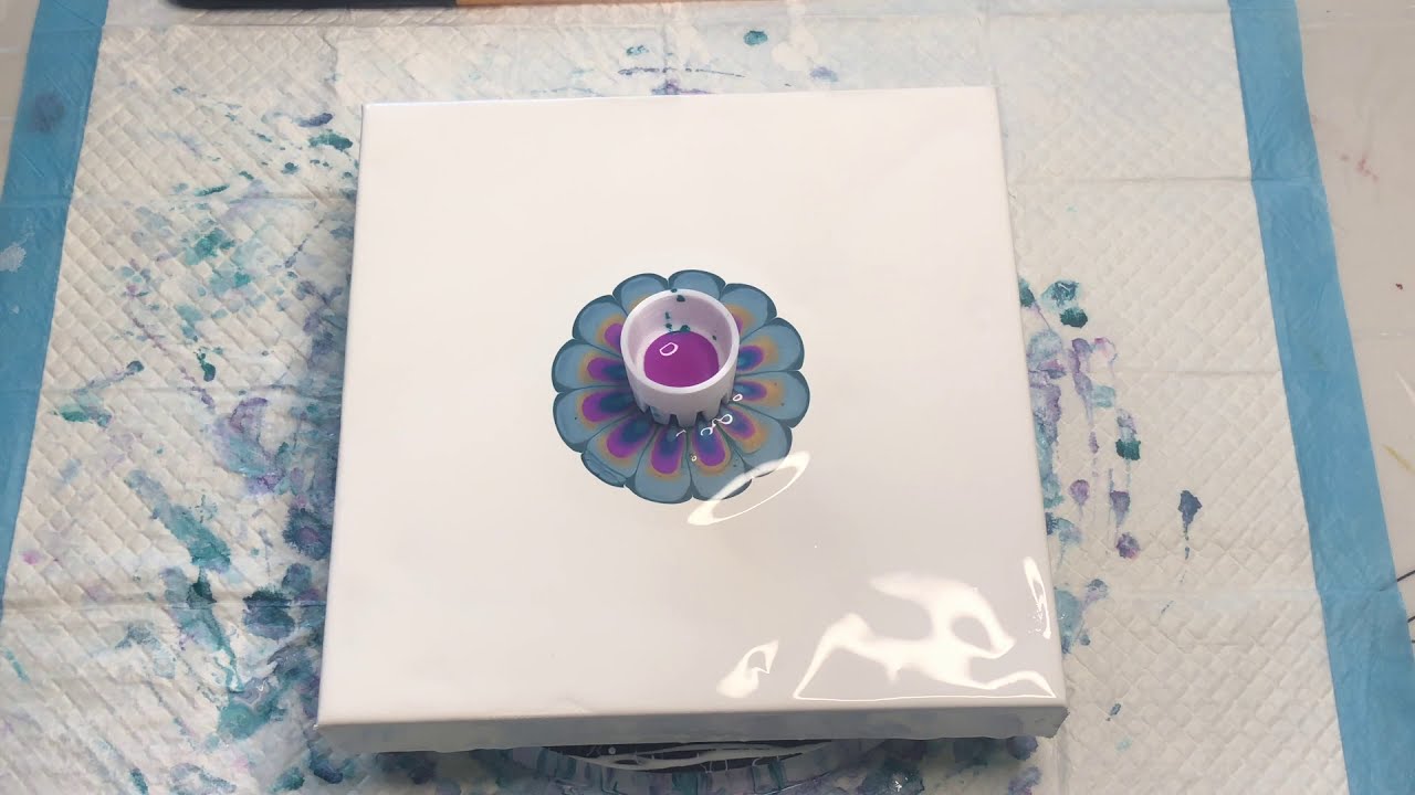 #14 Open Cup Pour | Acrylic Pour