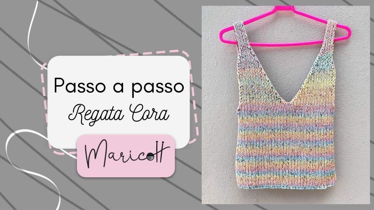 Regata Cora | regata de tricô