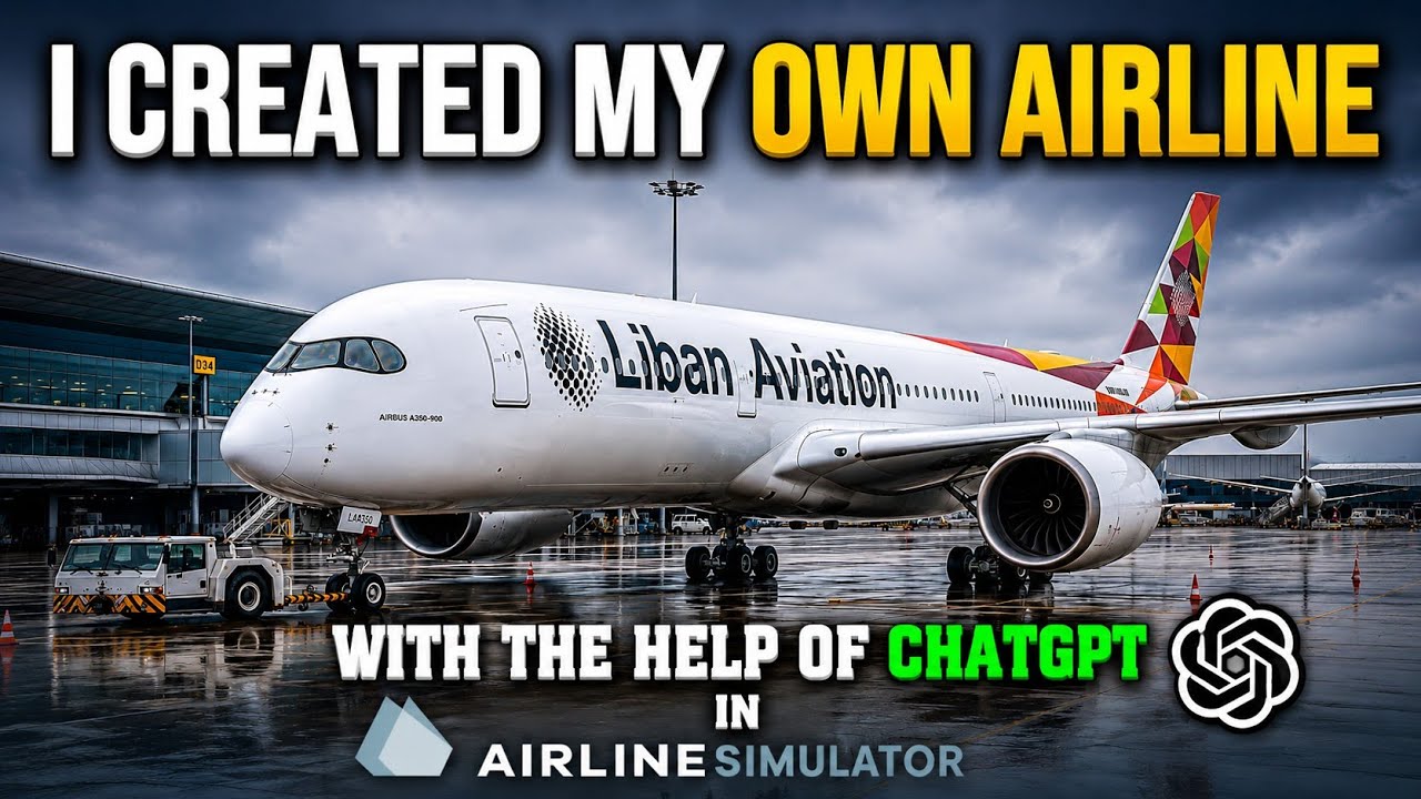 I Created My Own Airline With The Help Of Chatgpt In Airline Simulator