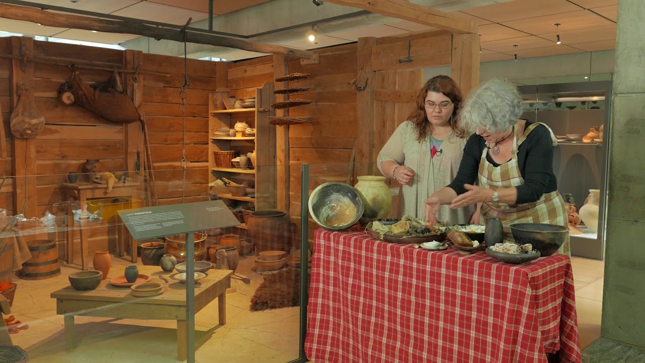 Bibracte - Les vidéos de Chiara – Episode 15 – La cuisine gauloise