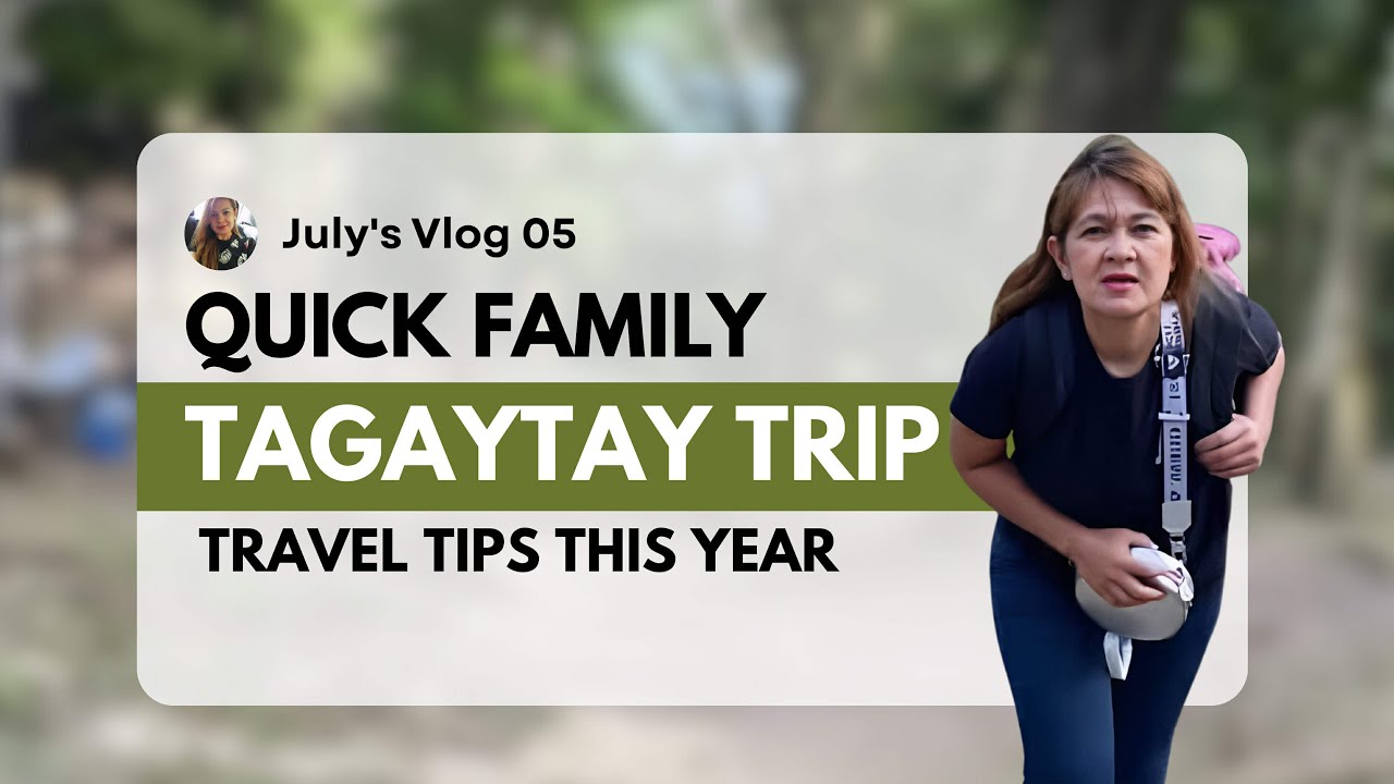 Tagaytay Trip/Picnic Grove Travel Tips
