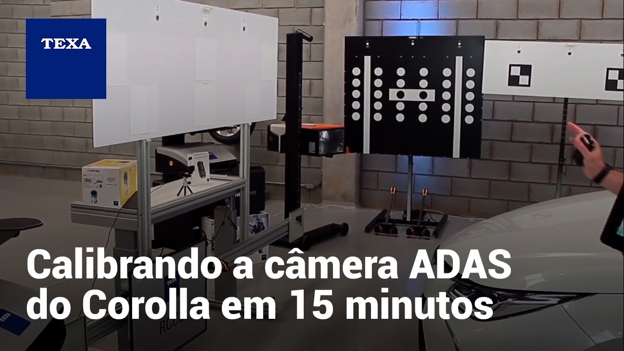 ADAS - Calibrando a câmera do Toyota Corolla em 15 minutos