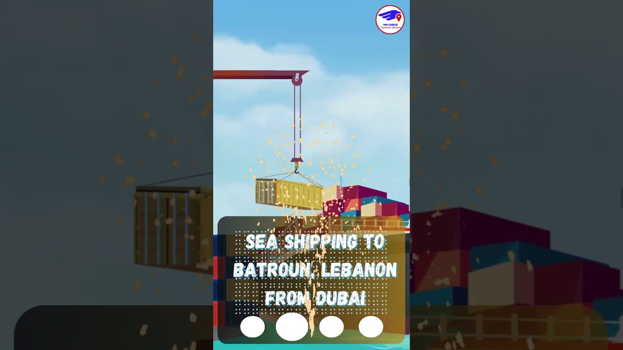 Cargo Shipping To Batroun Lebanon From&nbsp;Dubai#internationalshipping #globaltrade #cargoshipping