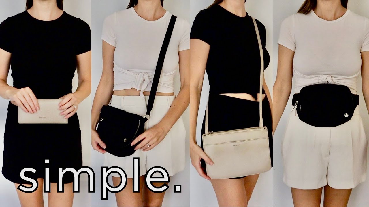 MINIMALIST BAG COLLECTION // 8 Bags + Purses + Wallets (for EVERY occasion you could think of)