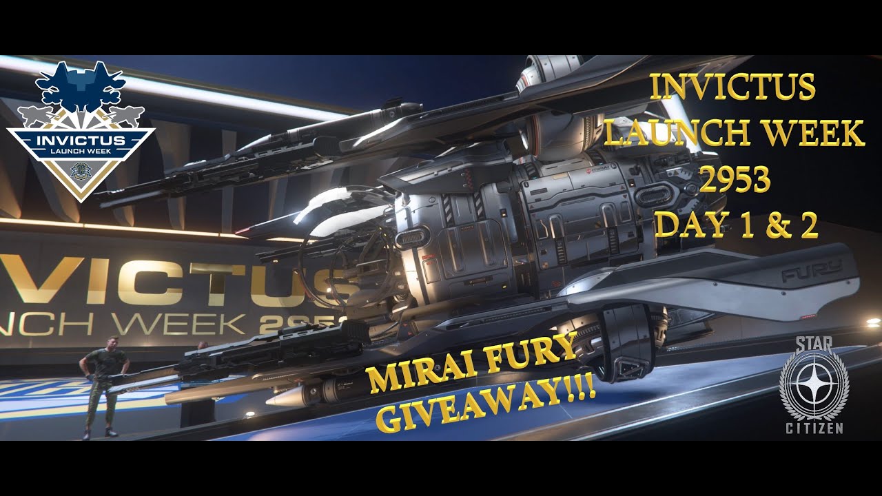 Star Citizen: Invictus Launch Week Tour | Day 1 & 2 (plus FURY GIVEAWAY details!)