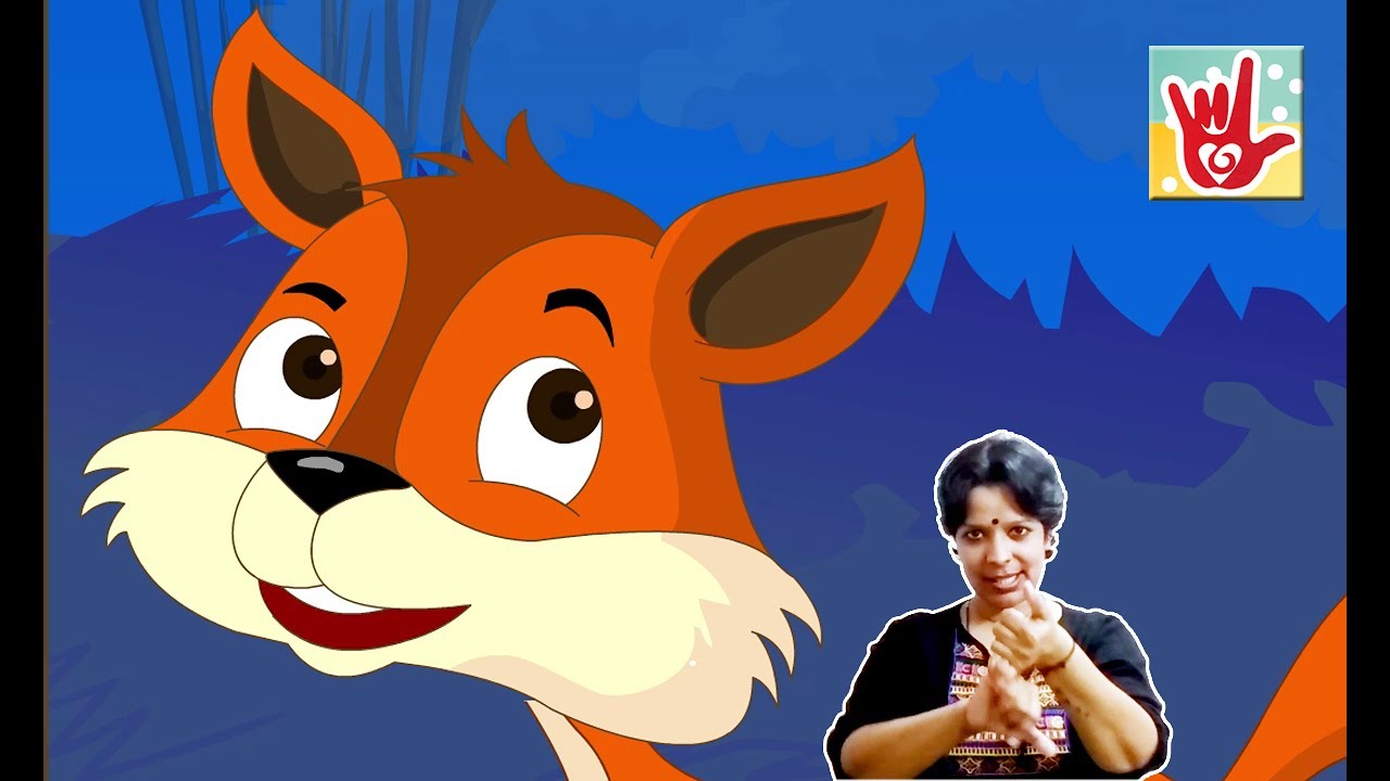 Short Stories In Sign Language | The Fox and the Pheasant | Sign Language Animated Moral Story | ASL