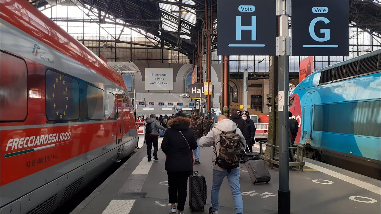 [TRIP REPORT] A bord d'une Frecciarossa 1000 de Trenitalia de Lyon Part Dieu à Paris Gare de Lyon