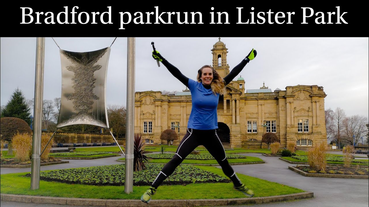 Running Bradford parkrun. Lister Park. Playground heaven! Fun parkrun Challenge (p-index) Chasing!