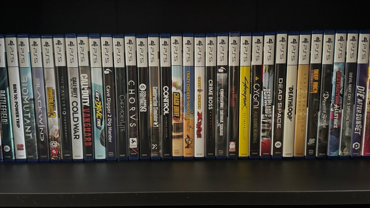 My 2024 PS5 Collection (200+ Games!)