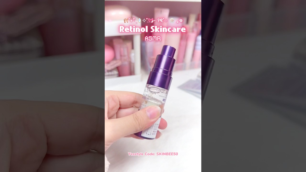 Skincare ASMR 💜 #koreanskincare #shortsvideo #kbeauty #asmr #missha #skincareproducts #yesstyle
